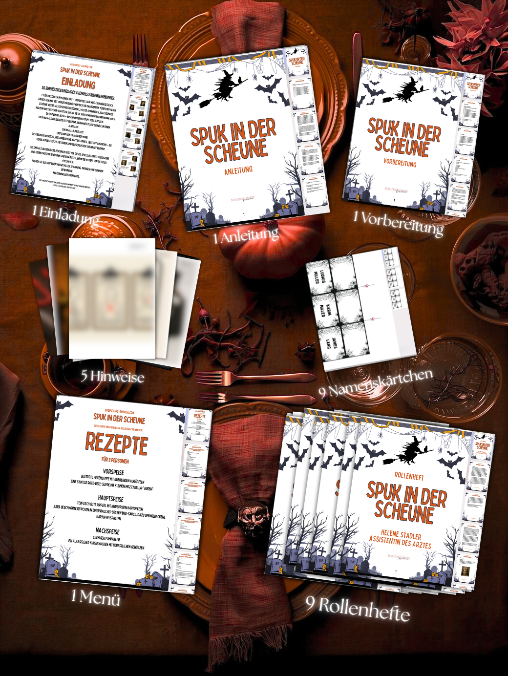 Spuk in der Scheune für 6-9 Personen